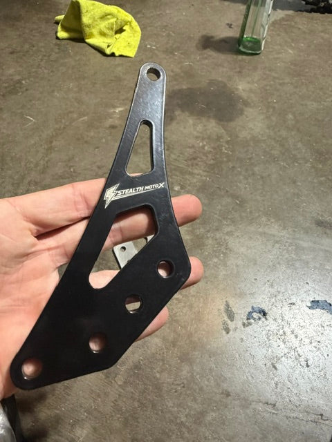 Talaria X3 footlock and bracket